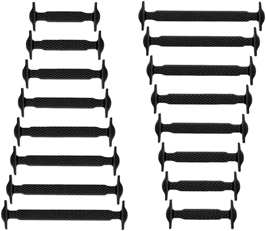 RECKNEY No Tie Shoe Laces for Kids and Adults